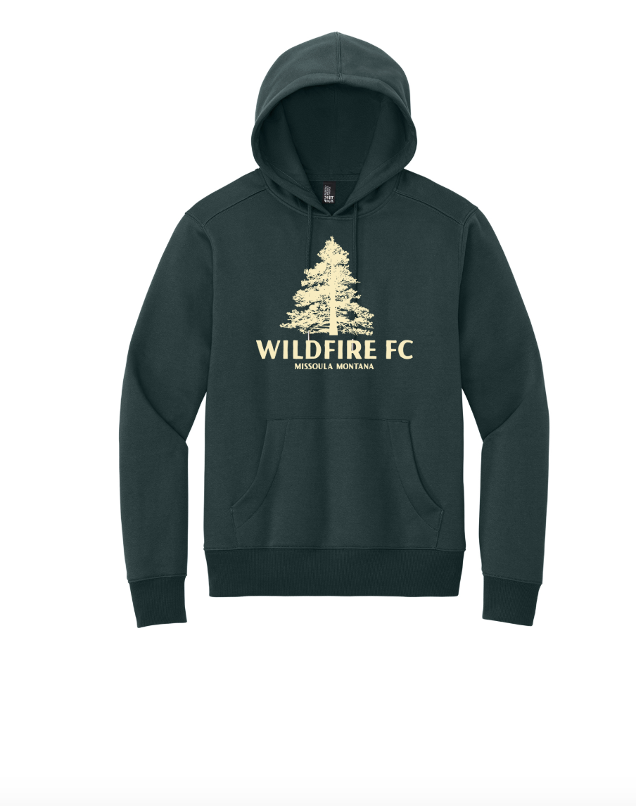 WF Printed Hand font w tree Hoodie